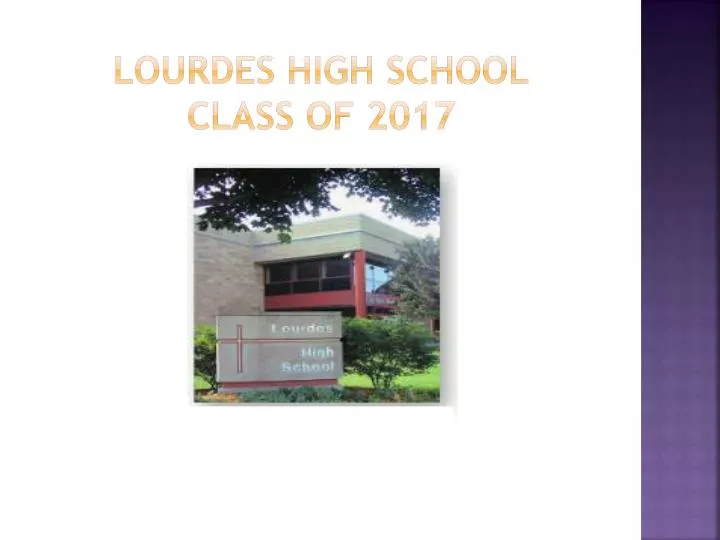 lourdes high school class of 2017