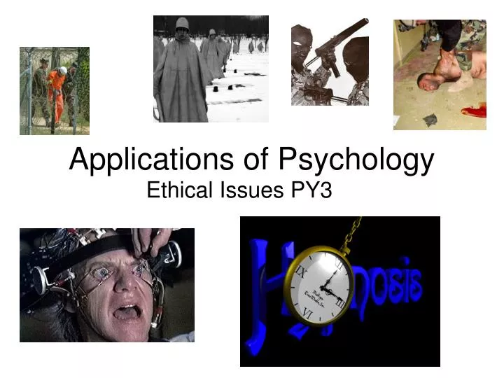 applications of psychology