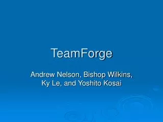 TeamForge