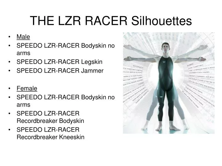 the lzr racer silhouettes