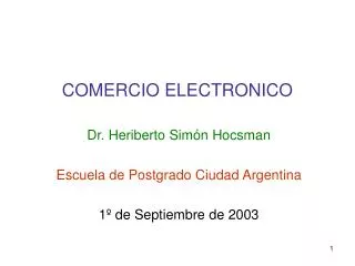 comercio electronico