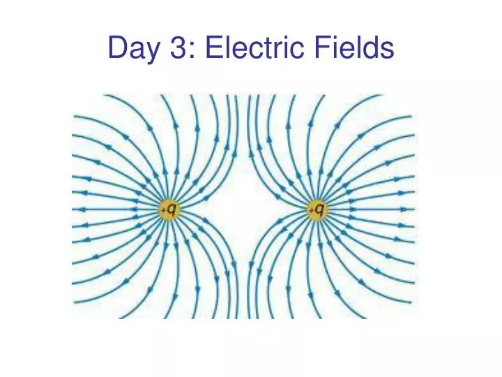 day 3 electric fields