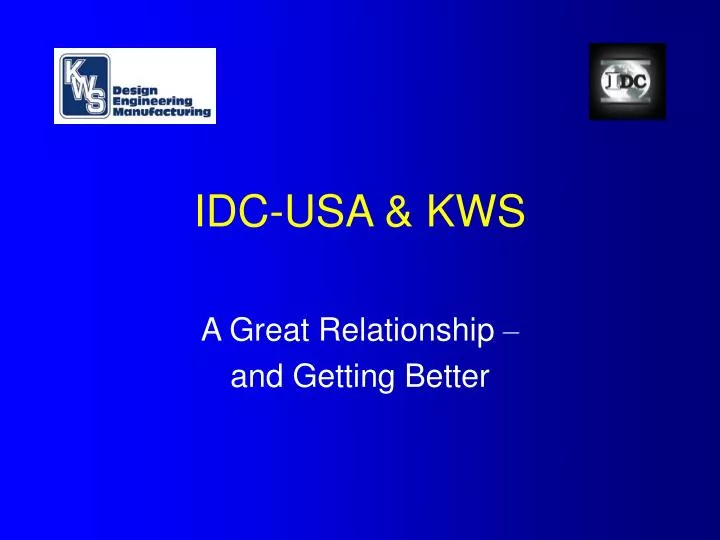 idc usa kws