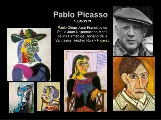 pablo picasso