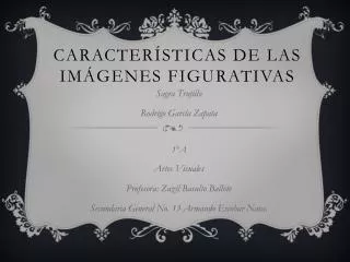 caracter sticas de las im genes figurativas