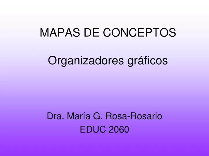 mapas de conceptos organizadores gr ficos