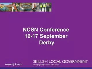 ncsn conference 16 17 september derby