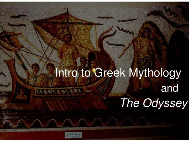 intro to greek mythology