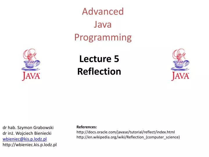 lecture 5 reflection