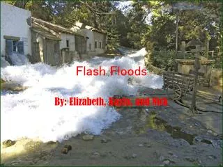 flash floods