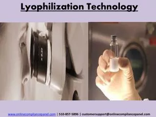 Lyophilization Technology