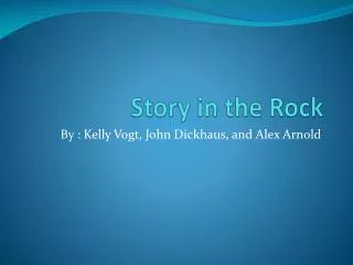 Story in the Rock
