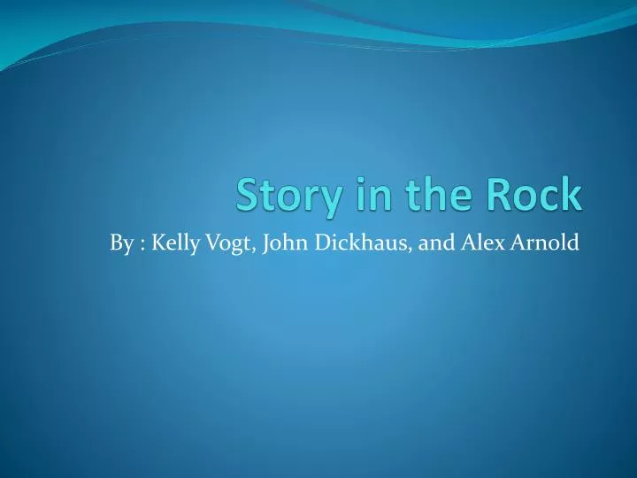 story in the rock