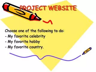 project website