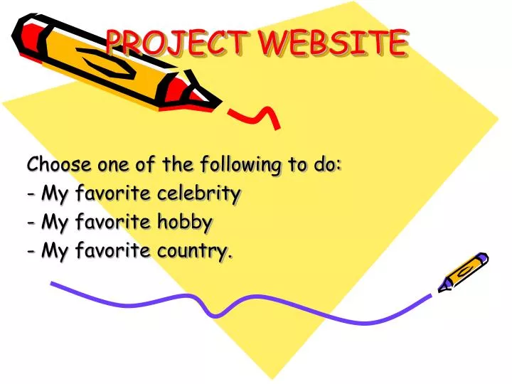 project website