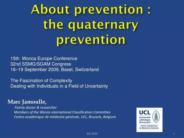 about prevention the quaternary prevention