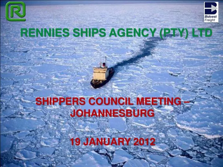 rennies ships agency pty ltd