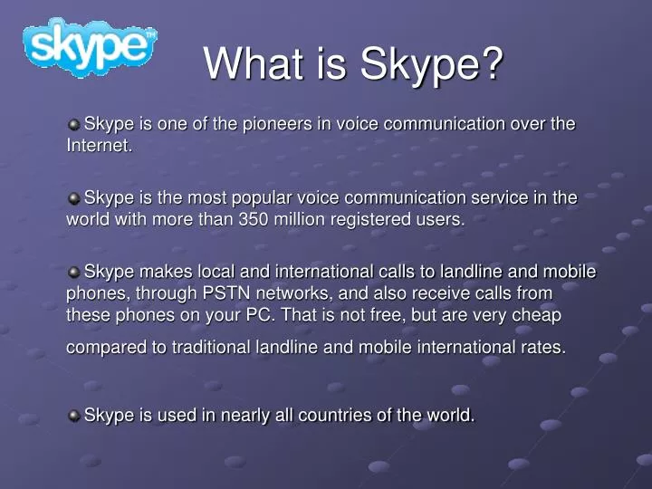 what is skype