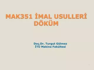 mak351 mal usuller d k m