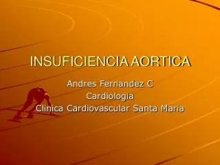 insuficiencia aortica