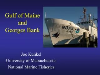 Gulf of Maine and Georges Bank