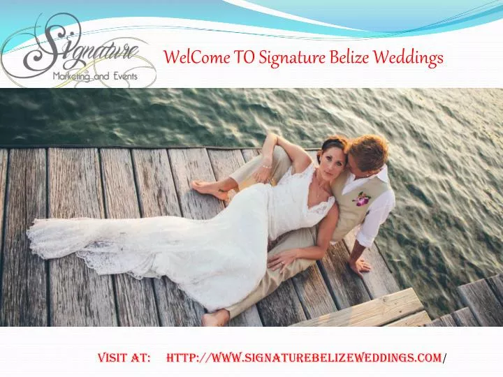 welcome to signature belize weddings