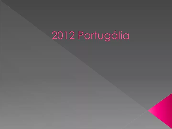 2012 portug lia