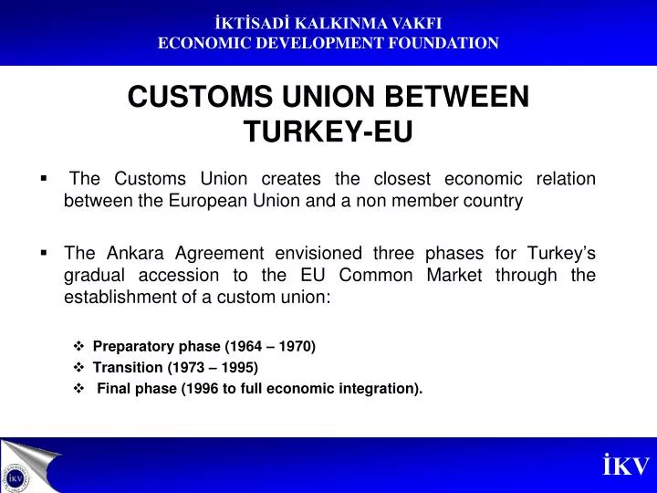 customs union between turkey eu