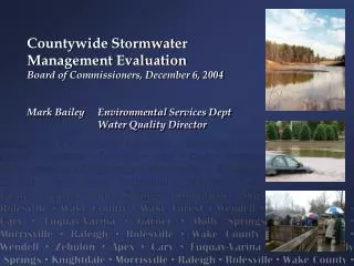 Why Do We Care About Stormwater?