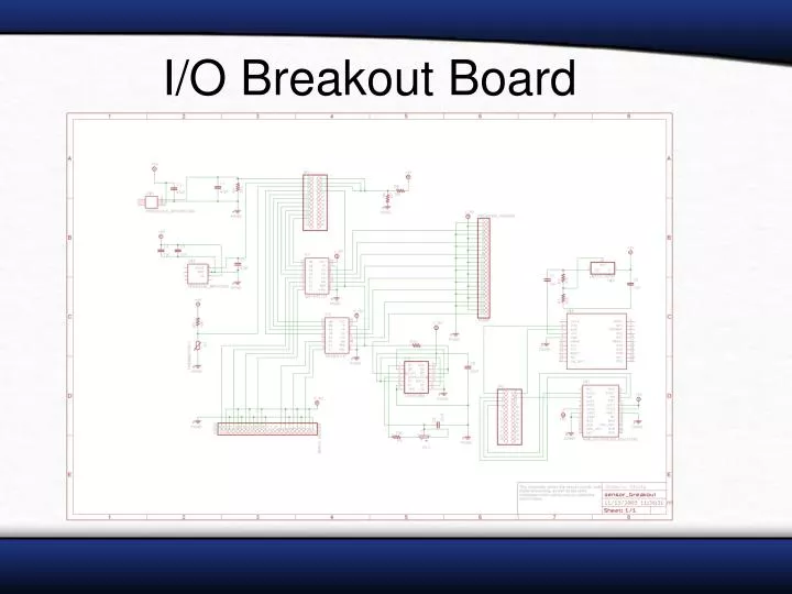 i o breakout board