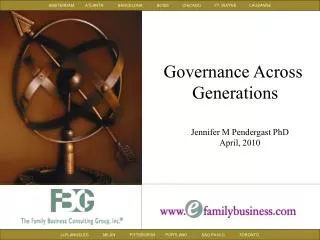 Governance Across Generations
