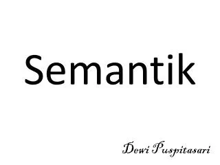 semantik