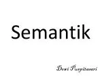Semantik - slide 1