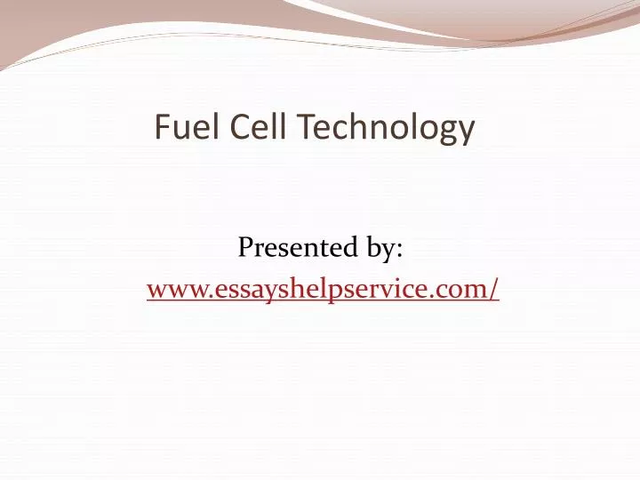 fuel cell technology