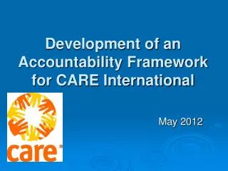 Development of an Accountability Framework for CARE International