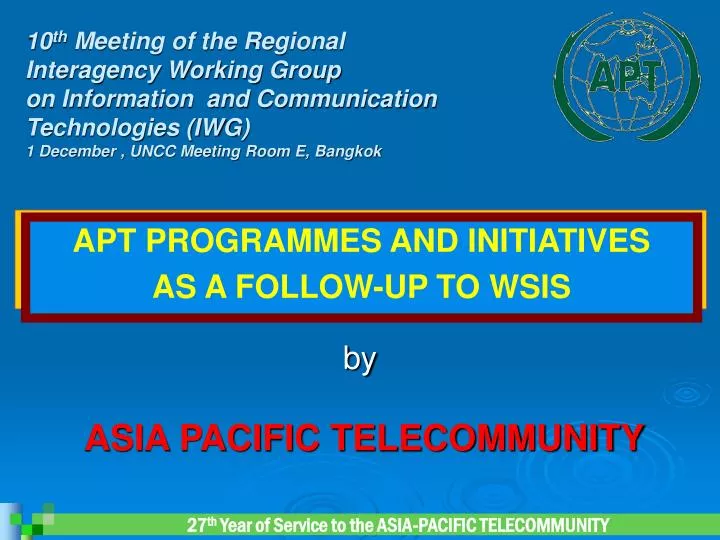 asia pacific telecommunity