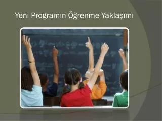yeni program n renme yakla m