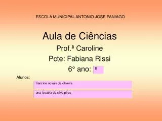 aula de ci ncias