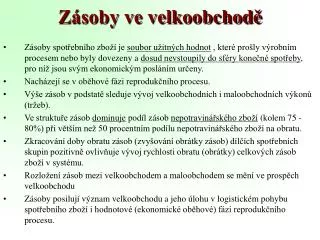 z soby ve velkoobchod