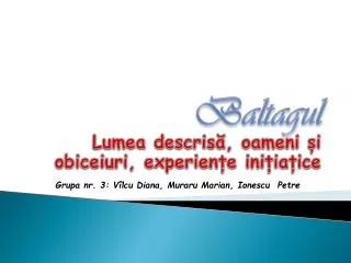 baltagul