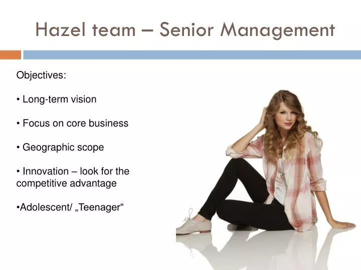 hazel team senior management