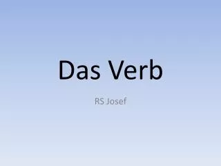 das verb
