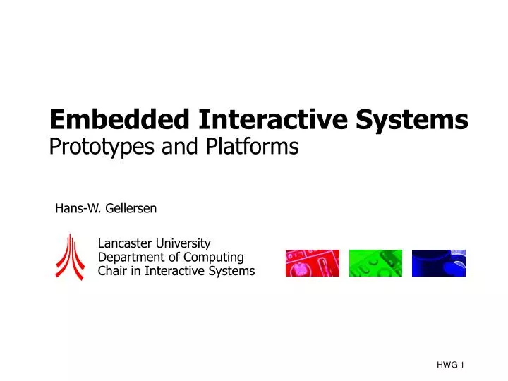 embedded interactive systems prototypes and platforms