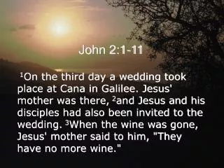 John 2:1-11