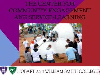 The Center for Community Engagement and Service-Learning