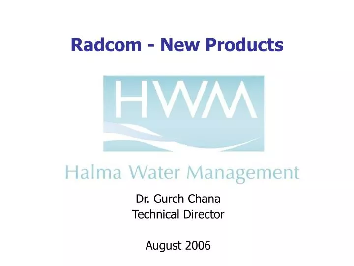 radcom new products