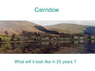 What will it look like in 25 years ?