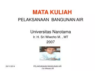 mata kuliah