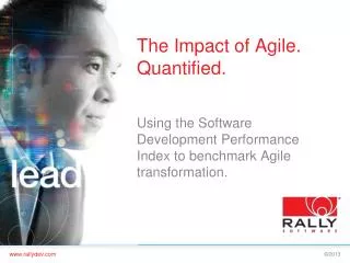 the impact of agile quantified