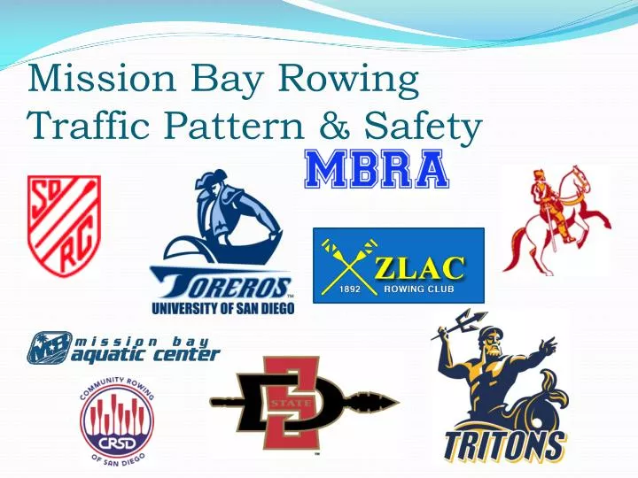 mission bay rowing traffic pattern safety